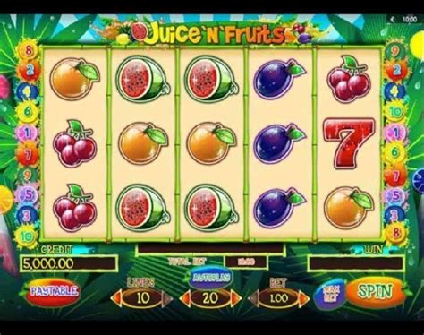 Juice N Fruits  игровой автомат онлайн без регистрации